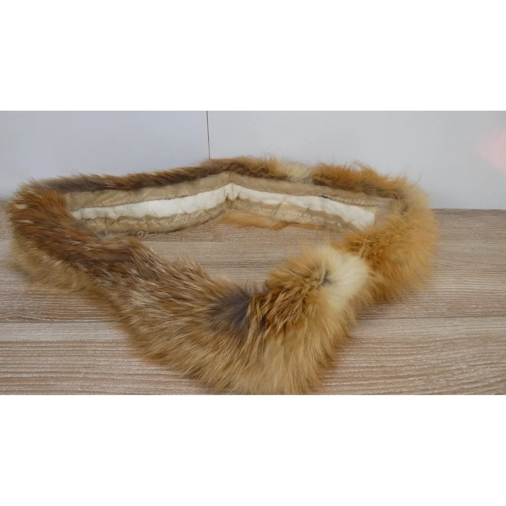 Vintage Faux Fur Collar Blonde / Brown